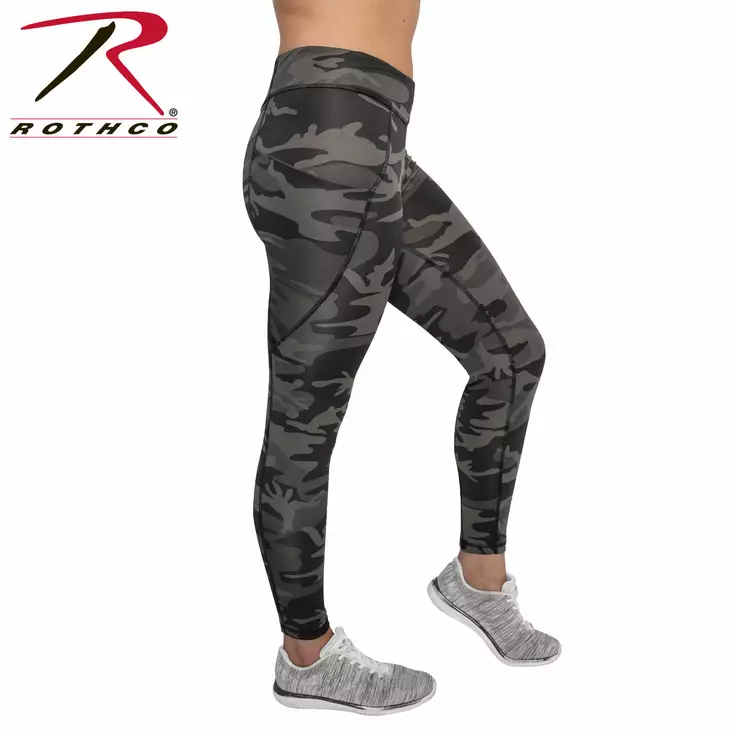 Rothco-leggingsit, Black Camo - Leggingsit - ROT66 - 1