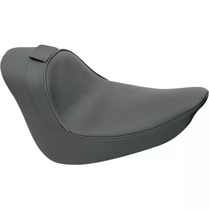 SEAT SOLO W/OPTIONAL EZ GLIDE BACKREST FRONT WITH DRIVER BACKREST RECEPTACLE VINYL BLACK - Satulat ja satulanpäälliset - 08020626 - 1