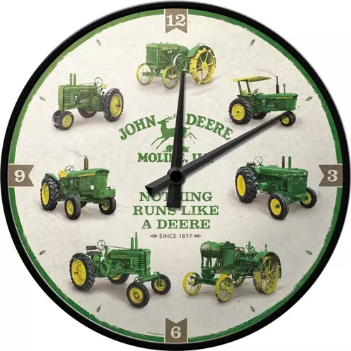 Seinäkello John Deere 31cm - Kellot - KE206 - 1