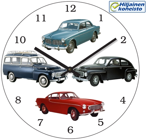 Seinäkello Volvot (halk. 30 cm) - Kellot - KE126 - 1