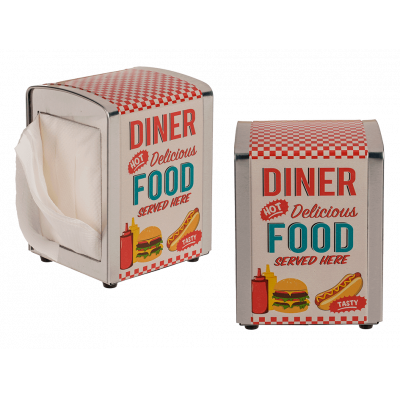 Servettiteline, Diner Food - Servetit - PRT1016 - 1