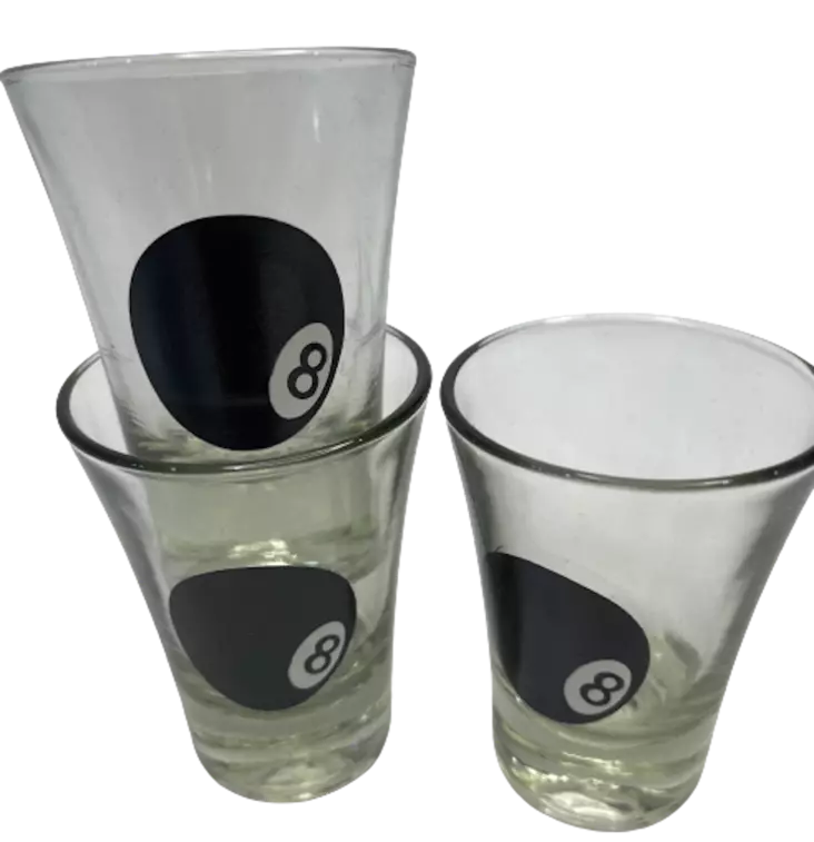 Snapsilasi 8-pallo 1-kpl 70x50mm - Astiat - LKM446 - 1