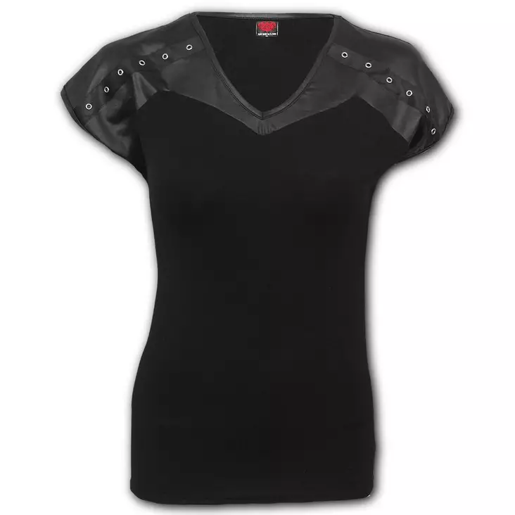 Spiral toppi Gothic Rock, musta - Topit - SPI196 - 1