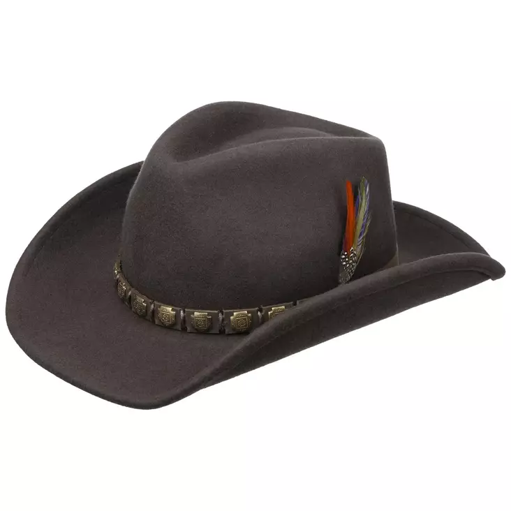 Stetson Ruskea Western Woolfelt - Hatut - STHAT146 - 1