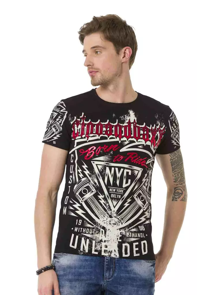 T-paita Born To Ride - T-paidat - CIBA96 - 1