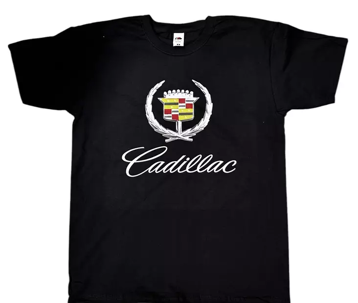 T-Paita Cadillac keulamerkki, musta - T-paidat - TP1496 - 1