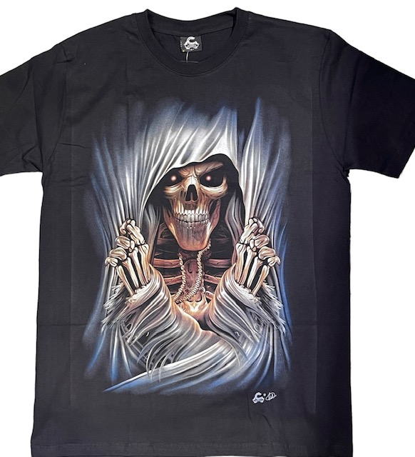 T-paita, Hidden Skull, musta - T-paidat - TP1366 - 1