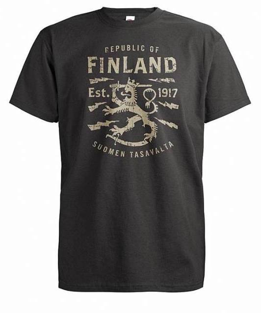 T-paita Suomi Finland leijona 1917 - T-paidat - TP1316 - 1