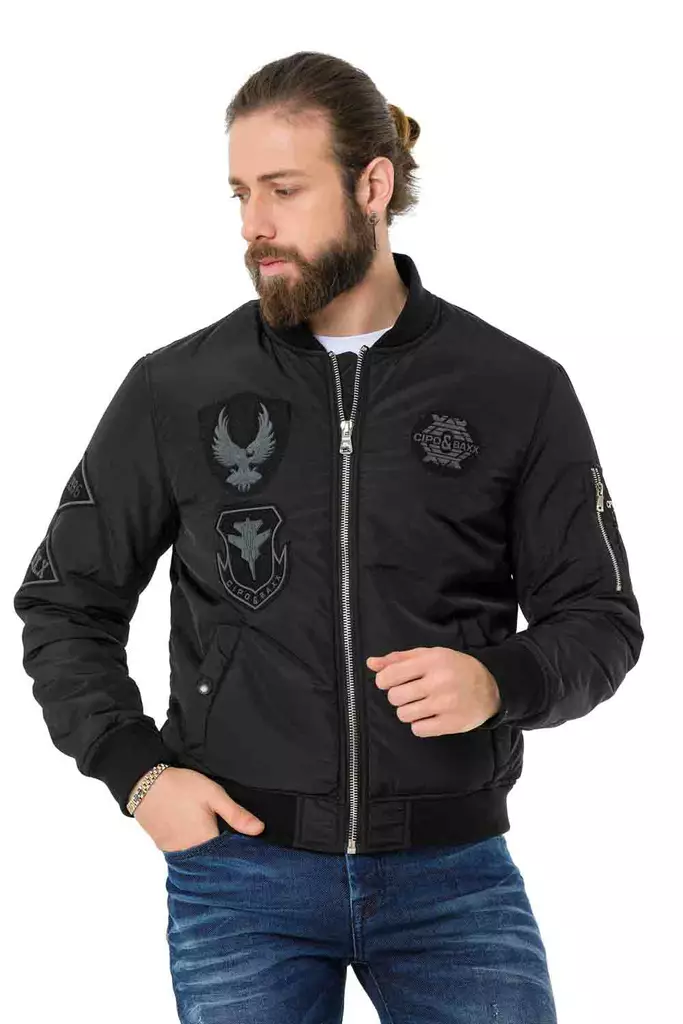 Takki musta, Cipo & Baxx - Kangastakit - CIBA66 - 1