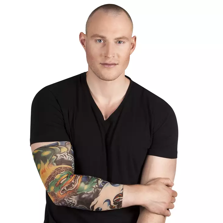 Tatuointihiha 1 kpl, Lohikäärme - Halloween, naamiaiset - HOR406 - 1