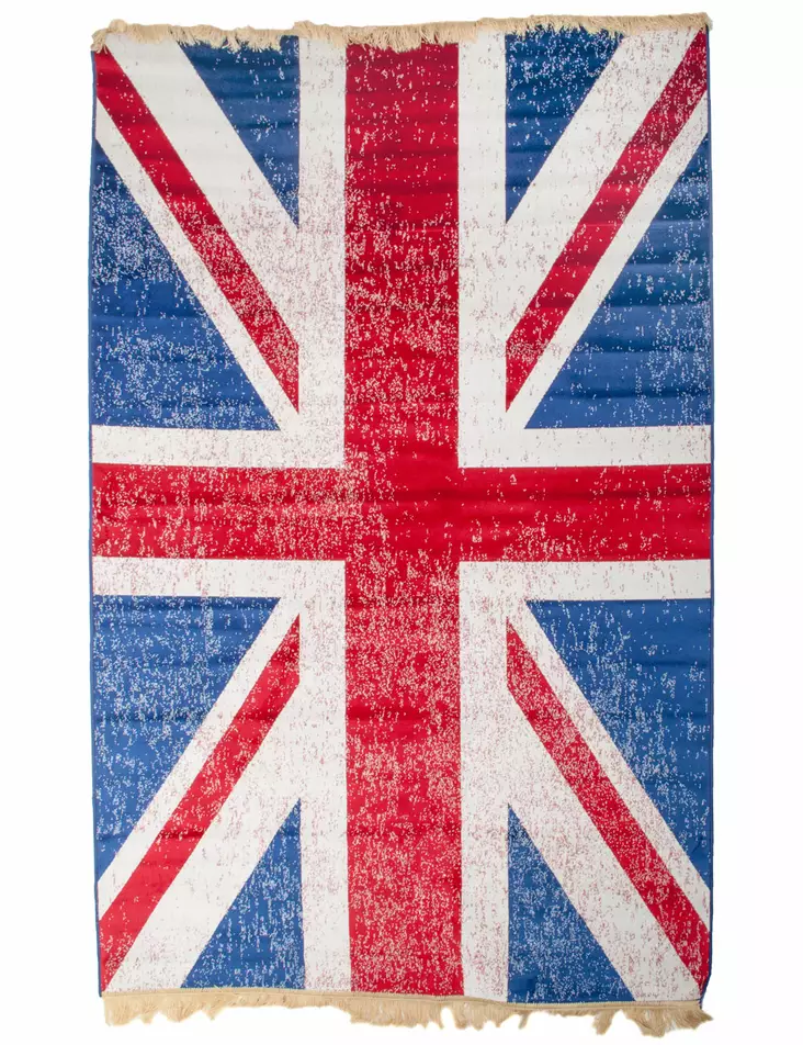 Viskoosimatto-Brittilippu red 140x200 cm. - Kodin tekstiilit - MAT6 - 1