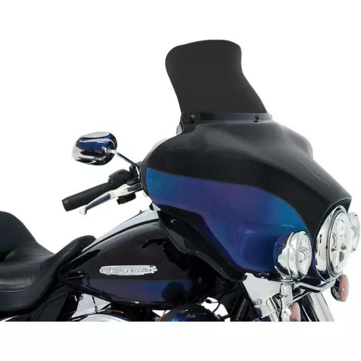 WINDSHIELD SPOILER OEM-FAIRING HARLEY DAVIDSON® 9" DARK SMOKE - Tuulilasit ja etumaskit - 23100666 - 1