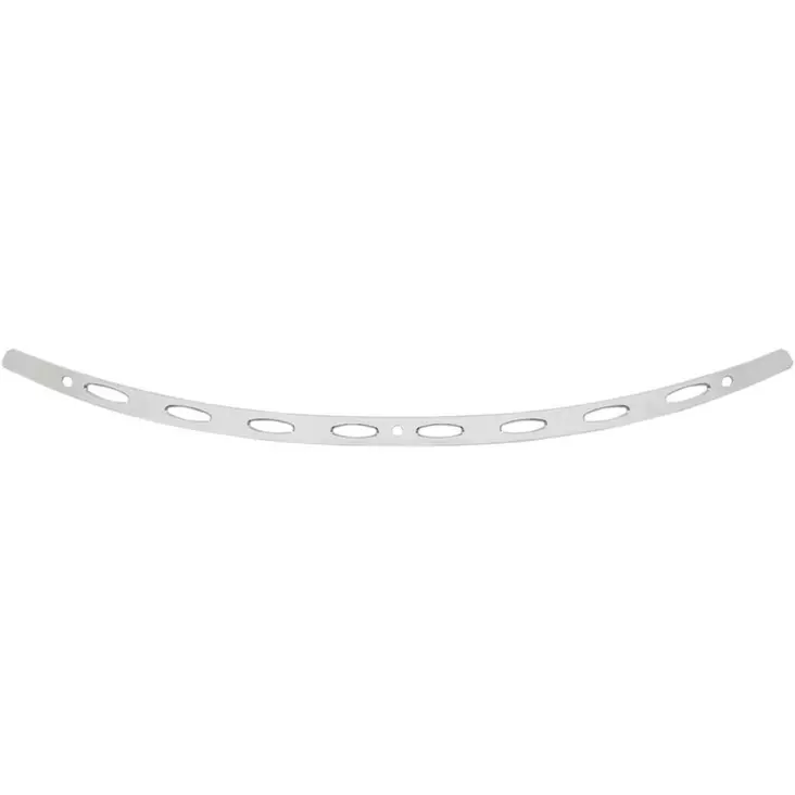 WINDSHIELD TRIM OEM-FAIRING OVAL POLISHED - Tuulilasit ja etumaskit - 23500376 - 1