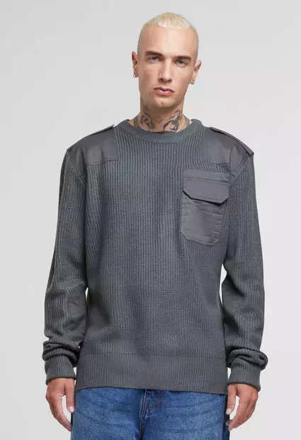 BW Pullover, Anthrazit - Pitkähihaiset paidat - BR187 - 2