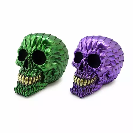 Dragon Skull, kaksi värivaihtoehtoa - Kallot, Halloweenrekvisiitta - HOR757 - 1