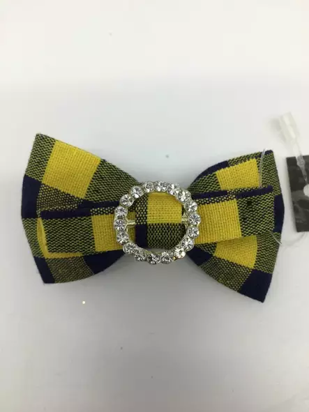 Hiusrusetti, keltasininen - Hiuskoristeet - PIN177 - 1