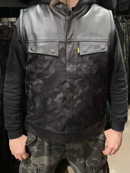 Kevlar nahkaliivi camo cordura/nahka - Nahkaliivit - LI47 - 3