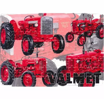 Palapeli Valmet 120 palaa A4 koko - Lelut - LELU257 - 1