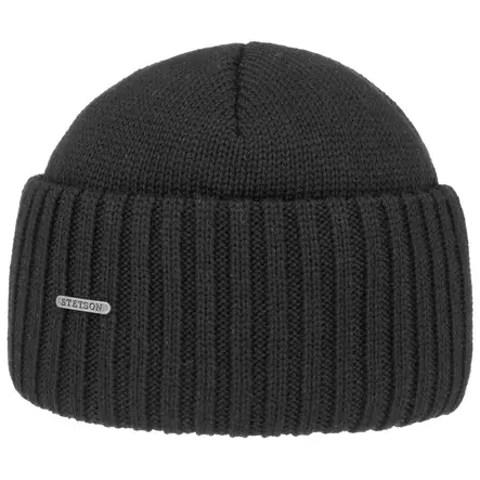 Stetson Pipo Merinovillaa, musta - Pipot - STHAT197 - 1