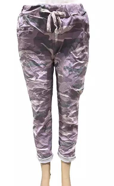 Stretch- housu v. pun camo - Muut housut - HO667 - 1