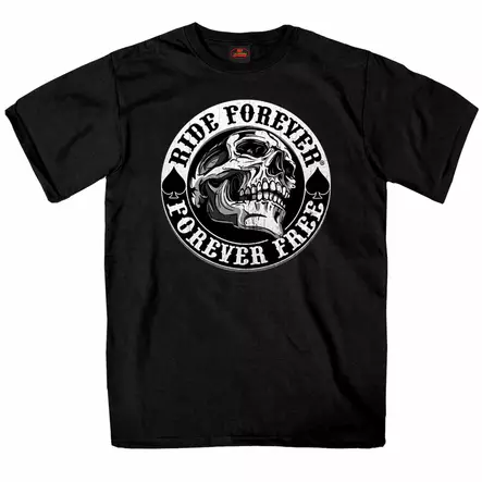 T-Paita, Hot Leathers, Spade skull - T-paidat - TP977 - 1