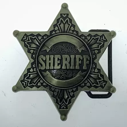 Vyönsolki SHERIFF tähti 7-8cm - Soljet - VS847 - 1