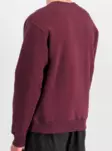 Alpha Collari dark cherry iso logo - Pitkähihaiset paidat - ALP147 - 3