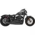 EXHAUST ROAD RAGE II MEGA BLACK W/ BLACK END CAPS - Pakoputket ja niiden osat - 18001637 - 1