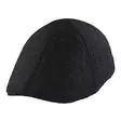 Flatcap Herringbone musta - Flat Capit - LC837 - 1