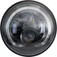 HEADLIGHT LED 7 DOT BLK - Tuulilasit ja etumaskit - 20011767 - 1