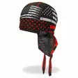 Headwrap, Flag Bullets - Headwrapit - HW227 - 1