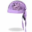 Headwrap,Hot Leathers, Stained Heart - Headwrapit - HW167 - 2