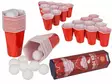 Juomapeli hexagon beer Pong 22+15 - Astiat - 793907 - 1