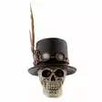 Kallo Steampunk Top Hat 15,5 x 30 cm - Kallot, Halloweenrekvisiitta - HOR437 - 2