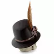Kallo Steampunk Top Hat 15,5 x 30 cm - Kallot, Halloweenrekvisiitta - HOR437 - 4