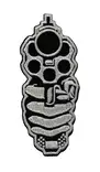 Kangasmerkki Trigger Finger - Kangasmerkit - K1677 - 1