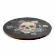 Lasinaluset Skulls and Roses, 4 kpl - Kallot, Halloweenrekvisiitta - HOR707 - 4