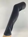 Leggingsit tumma harmaa kiiltävä jousto - Leggingsit - LEG557 - 1