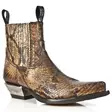 M.7953-S7 SNAKE CUERO, WEST NEGRO ACERO - Bootsit - M.7953-S7 - 3