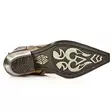 M.7953-S7 SNAKE CUERO, WEST NEGRO ACERO - Bootsit - M.7953-S7 - 7