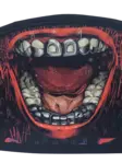 Maski Rautahammas punainen suu - Maskit - MASKIK47 - 1
