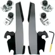 MOUNTING KIT TRIGGER-LOCK MEMPHIS FATS/SLIM-WINDSHIELD BLACK - Tuulilasit ja etumaskit - 23200077 - 1