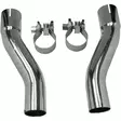 MUFFLER ADAPTER KIT FOR TRIKES TO FIT BASSANI MUFFLERS/HEADPIPES CHROME - Pakoputket ja niiden osat - 18020297 - 1