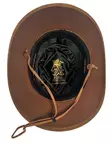 Nahkainen Cowboy hattu, kamelinruskea - Hatut - HAT167 - 4