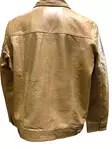 Nahkatakki Cognac, etunapituksella - Nahkatakit - T637 - 2