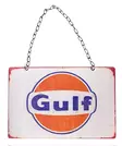 Peltikyltti ketjulla, Gulf - Taulut, kehykset - PELT437 - 1