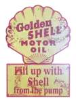 Peltikyltti Shell motor oil tukevaa pelt - Taulut, kehykset - PELT147 - 1