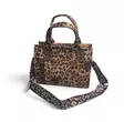 Pieni Totebag Leopardi, Ruskea - Laukut - NL927 - 1