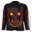 Pitkähiha Skull Lava - Pitkähihaiset paidat - SPI187 - 1