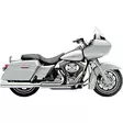 POWER PRO HP 2 INTO 1 EXHAUST SYSTEM CHROME HD - Pakoputket ja niiden osat - 18000757 - 1